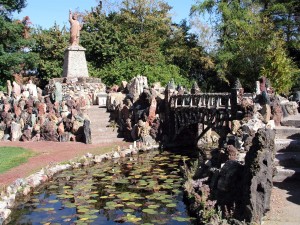 Petersen Rock Garden was listed as one of Oregon’s Most Endangered Places in 2011 for its deteriorating condition. (Restore Oregon Photo) 