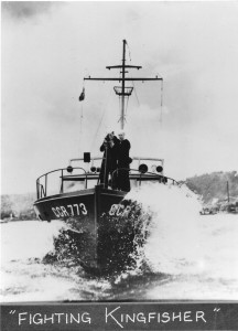 Kingfisher during World War II in its Coast Guard days (Image courtesy of Lincoln County Historical Society) 