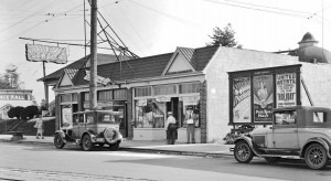 Masonry building on N Lombard Street, 1932 (Photo courtesy Masonry Building Survey Project) 