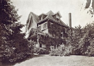 Historic photo of Goldsmith House (Image courtesy Dr. Tanya March) 